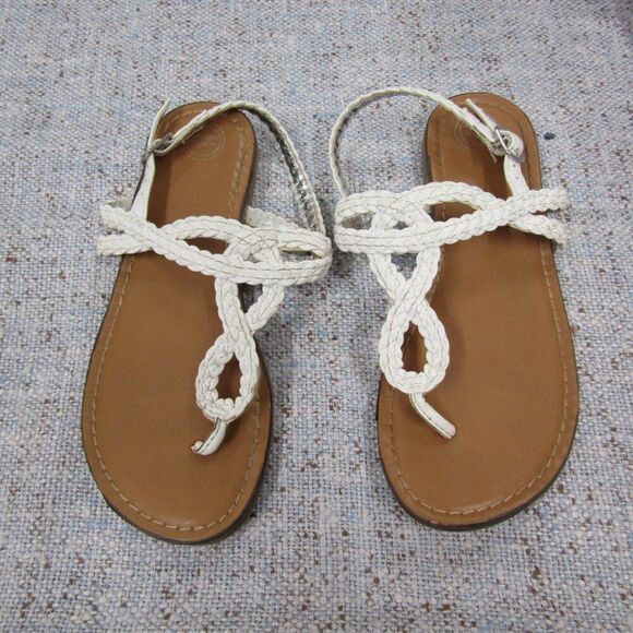 Wonder Nation Girls Shoes White Size 13 - Picture 1 of 6